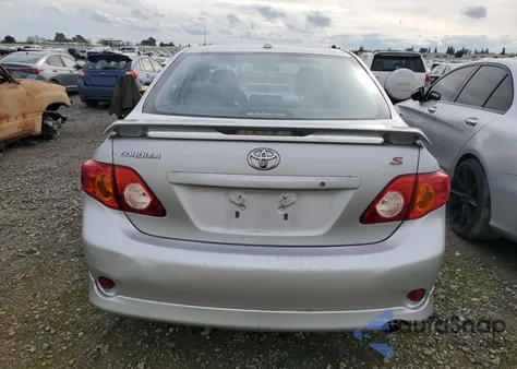 2010 Toyota Corolla Base from USA, damaged, VIN 2T1BU4EE2AC468103